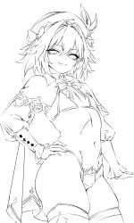 1boy algernon algernon_(artist) artist_upload astolfo_(fate) beret bikini bikini_top cape cosplay fate/grand_order fate_(series) femboy frilled_sleeves genshin_impact hat jacket light-skinned_male looking_at_viewer male male_only pubic_hair puffed_sleeves self_upload snaggle_tooth solo solo_femboy source_request thick_thighs thighhighs thighs thong venti_(genshin_impact) venti_(genshin_impact)_(cosplay)