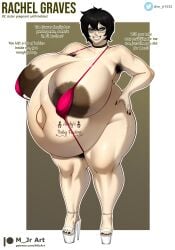 original character from the coffin of andrew and renee by m jr art