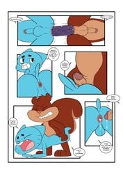 gumball watterson from the amazing world of gumball by jerseydevil