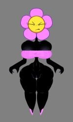 battle_for_dream_island bfdi big_breasts breasts female flower flower_(bfdi) hyper-thin_waist large_breasts object_head object_show object_show_community object_shows pussy self_upload tagme wasp_waist wide_hips