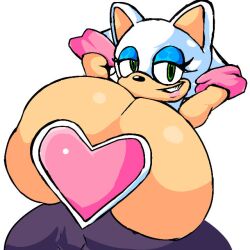 1female 1girls ass bat breasts female huge_breasts hyper hyper_ass hyper_breasts hyper_butt hyper_hips hyper_thighs massive_breasts rouge_the_bat scarmentor sega solo solo_female sonic_(series) sonic_the_hedgehog_(series) xxturkiaxx
