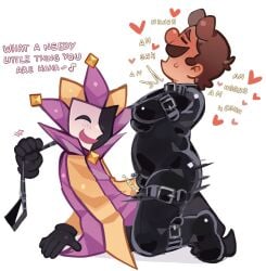 dimentio from mario (series) by dimentiofucker69