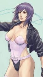 kusanagi motoko from ghost in the shell by azasuke