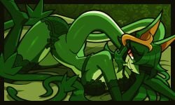 serperior from pokemon by notyoursagittarius