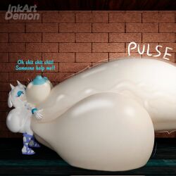 3d anthro balls_expansion balls_growth balls_growth_(enlargement) chloe_(inkartistdemon) exaggerated_anatomy exaggerated_proportions futanari helpless huge_balls huge_cock hyper hyper_balls hyper_genitalia hyper_penis hyper_testicles inkartistdemon massive_balls massive_penis oc penis penis_expansion penis_growth penis_growth_(enlargement) sega sequence sequence_parts sonic_(series) sonic_oc sonic_the_hedgehog_(series) throbbing_penis veiny_penis