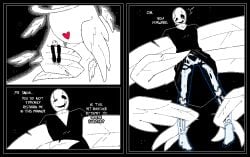 gaster from deltarune by strayknightmare