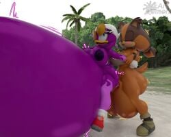 1futa 1girls 3d anthro cum_inflation cumflation exaggerated_anatomy exaggerated_proportions female furry futa_on_female futa_with_female futanari huge_balls huge_cock hyper hyper_balls hyper_belly hyper_cumflation hyper_genitalia hyper_penis hyper_testicles inkartistdemon massive_balls massive_penis penis sega sonic_(series) sonic_the_hedgehog_(series) sticks_the_badger sticks_the_jungle_badger throbbing_penis veiny_penis wave_the_swallow