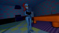 big_ass big_breasts bottomless joom3y source_filmmaker undertale undyne