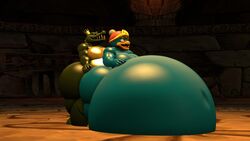 2boys 3d anal anal_sex anthro ass belly big_belly cum cum_in_ass cum_inside cumflation donkey_kong_(series) duo excessive_cum fat fat_ass fat_butt fat_legs fat_man fat_thighs furry gay hips huge_belly hyper hyper_belly hyper_cum inflation k_rool kennythebobcat king_dedede kirby_(series) male male/male male_only male_penetrated male_penetrating male_penetrating_male nintendo no_humans penguin reptile scalie sex source_filmmaker thick thick_ass thick_legs thick_thighs