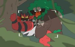 incineroar from pokemon by hyaku (artist)