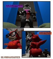 2boys 3d anthro ass balls big_ass big_butt buddy_the_wolf comic custom_character_(sonic_forces) defecating defecation duo erect furry furry_only gadget_the_wolf gay glasses infinite_(sonic) jackal male male/male male_only penis phantom_ruby public_restroom restroom_stall scat sega shit silverfantastic17 sonic_(series) sonic_forces source_filmmaker stall toilet toilet_stall toilet_use wolf