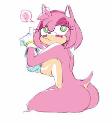 amy rose from sonic (series) by box chan