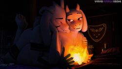 16:9 3d 4k 5_fingers absurd_res age_difference anthro anthro_on_anthro asriel_dreemurr asriel_dreemurr_(god_form) bed bedroom big_breasts boss_monster bovid breasts caprine duo eye_contact female female_on_bottom fingers fire floppy_ears from_behind_position furniture hand_on_face hi_res horn hug incest long_ears looking_at_another lying magic male male_on_top mammal mature_female mother mother_and_child mother_and_son nude older_female on_bottom on_front on_top parent parent_and_child prone_bone red_eyes romantic_ambiance romantic_couple sex signature source_filmmaker speed_bump_position straight toriel undertale undertale_(series) video_games white_body widescreen yamimarik1994 younger_male