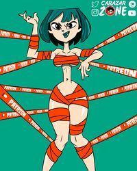 carazar_zone green_hair gwen_(tdi) tagme total_drama_island