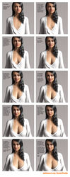 1girls 3d artist_name big_breasts black_hair breast_expansion breasts breasts_bigger_than_head busterpaxden busty cleavage clothing deviantart english_text female female_only flat_chest flat_chested growth large_breasts lips original original_character progression solo solo_female solo_focus tan_skin text