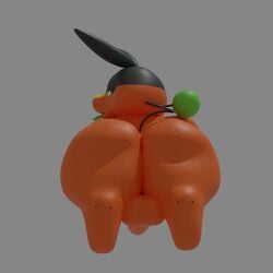 3d anus ass axel_(tepigfan101) axel_the_tepig male_only pokemon tepig tepigfan101