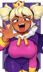 ahegao_face ai_generated brawl_stars cute_face mandy_(brawl_stars) sexygirl