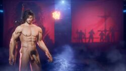 arabian bandai_namco clive_rosfield final_fantasy final_fantasy_xvi male male/male male_focus male_nudity male_only male_pov ogami4 shaheen square_enix tagme tekken tekken_8 video