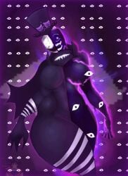 big_breasts corrupted forsaken_(roblox) ghost goku i_have_two_sides meme_reference mob_face nightmare_waifu noli_(forsaken) noli_tomorrow! roblox scary slimy_body smile thick_thighs tophat two_sides umbra_(forsaken) wide_hips zeezuu