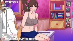 2d 2d_(artwork) 2d_animation animated bra brown_hair brown_hair cum cum_on_body cum_shot cumshot d.va dotartnsfw grey_body handjob hole_house moan moaning moaning_in_pleasure mp4 overwatch overwatch_2 ponytail see-through see-through_clothing sex sitting sitting_on_desk skirt sound sound_effects tagme video videos