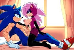 ai_generated ass blue_body breasts incest incest_(lore) magenta_fur male/female pink_hair sex sonia_the_hedgehog sonic_(series) sonic_the_hedgehog sonic_the_hedgehog_(series) sonic_underground sonic_x_sonia straight veiny_penis