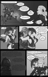 assassin astrid_(skyrim) babette_(skyrim) circe comic dark_brotherhood dark_sisterhood dovahkiin dragonborn dragonborn_and_the_dark_brotherhood elder_scrolls jester jester_girl markydaysaid rule_63 skyrim vampire vampire_girl