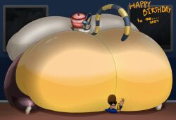 ankha_simpson_(user3345) big_ass big_breasts breasts bubble_butt female furry huge_ass huge_breasts hyper_ass hyper_breasts justin_(user3345) tagme user3345