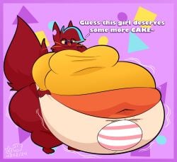 bbw big_breasts breasts casey_(chip_at_night) fat fat_female female furry huge_breasts overweight tagme thick_thighs undercoverbob wide_hips