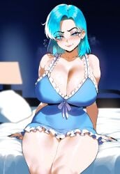 ai_generated ass ass_focus big_ass big_breasts big_butt big_thighs bulma_briefs bulma_briefs dijiai dragon_ball dragon_ball_z focus from_front_position front_view hourglass_figure looking_at_viewer nsfw round_ass round_butt thick thick_ass thick_butt thick_legs thick_thighs thighs wide_hips