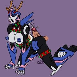 1girls 2d all_fours antlers arcee arcee_(prime) artist_request assjob big_ass big_breasts big_butt big_nipples big_penis blue_eyes blue_nipples breasts buttjob christmas cum cumshot deer_horns deer_tail disembodied_penis ejaculation fake_animal_ears fake_antlers female female_focus grey_breasts horn horns human/robot human_on_robot nipples open_mouth orgasm_face penis puffy_nipples robot robot_girl rubbing rubbing_penis simple_background straight tagme_(artist) transformers transformers_prime