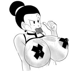 chichi from dragon ball by doompypomp