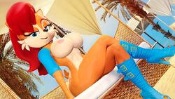 16:9 3d 4k absurd_res alternate_version_available anthro archie_comics big_breasts bottomless breasts chipmunk clothed clothing crossed_legs digital_media_(artwork) female ground_squirrel hentype hi_res mammal naked_footwear nipples rodent sally_acorn sciurid sitting solo sonic_(series) sonic_the_hedgehog_(archie) sonic_the_hedgehog_(comics) widescreen