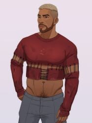 1boy dead_by_daylight diet_soda13 gabriel_soma male male_only muscular muscular_male tagme