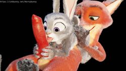 1boy 1girls 3d 69 69_position anthro anthro_bunny anthro_on_anthro black_fur bunny_girl color disney female fox fox_ears fur furry ginger_fur gray_fur hi_res highres hornybunny judy_hopps larger_male licking_anus licking_ass licking_penis licking_pussy long_ears looking_at_genitalia looking_at_penis male nick_wilde oral penis small_breasts smaller_female straight tagme white_fur zootopia