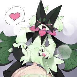 1:1 2026 3_fingers 3_toes abdominal_bulge absurd_res anthro anthro_penetrated biped black_claws blush blush_lines bodily_fluids breath claws digital_drawing_(artwork) digital_media_(artwork) duo erection faceless_character faceless_human faceless_male feet felid female female_anthro female_focus female_penetrated finger_claws fingers first_person_view frill_(anatomy) fur generation_9_pokemon genital_fluids genitals glistening glistening_eyes green_body green_fur hand_on_knee hand_on_leg hand_on_own_knee hand_on_own_leg heart_(marking) hi_res human human_on_anthro human_penetrating human_penetrating_anthro human_penetrating_female human_pov interspecies male male/female male_human male_penetrating male_penetrating_anthro male_penetrating_female male_pov mammal markings mask meowscarada neck_frill nintendo nude nude_anthro nude_female nude_human nude_male open_mouth penetration penile penile_penetration penis penis_in_vagina pink_eyes pokemon pokemon_(species) pokephilia pupils sex simple_background slit_pupils solo_focus speech_bubble spread_legs spreading sweat tan_body tan_penis tan_skin toes tongue vaginal vaginal_penetration vulva wearing_mask white_background youjomodoki