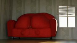 3d 3d_animation absurdly_large_ass animated couch couch_girl dumptruck_ass fat_ass huge_ass inanimate indoors jiggle jiggling_ass koreyvee mimic no_sound original original_character tagme twerking video