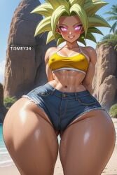 1girls absurdly_large_ass ahe_gao ai_generated ass beach big_ass bikini_top blush brazilian brazilian_female breasts dragon_ball dragon_ball_super dragon_ball_z female female_only green_hair horny horny_female huge_ass jeans jeans_shorts jewelry kefla looking_at_viewer massive_ass massive_butt massive_thighs muscular_female naked naked_female nipples pawg pawg_build pov purple_eyes pussy pussy_juice saiyan saiyan_female sex small_breasts solo standing tan_body tan_lines tan_skin tanned tanned_female tanned_skin thick thick_ass thick_hips thick_legs thick_thighs thighs tight_bikini tight_jeans tight_pants tismey34 tournament_of_power universe_6 universe_6_saiyan/universe_7_saiyan wanting_sex wet wet_pussy white_fishnets wide_ass wide_hips wide_thighs yellow_bikini