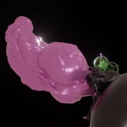1:1 3d_(artwork) absurd_res balls big_balls big_penis black_background black_body blender_(artwork) digital_media_(artwork) genitals green_body green_hair hair hi_res horn huge_balls huge_penis hyper hyper_balls hyper_genitalia hyper_penis intersex muscular muscular_thighs penis sega simple_background solo sonic_the_hedgehog_(series) tail the_deadly_six vein veiny_penis zeena