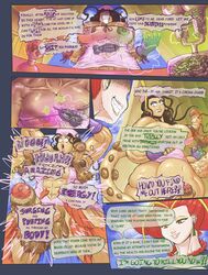 1futa 1girls balls bangs breasticles breasts brown_hair bumpy_penis cist comic comic_page corona_chan coronavirus covid-19_pandemic dark_nipples desert dialogue erect_penis erection experiment exposed_ass female futa_sans_pussy futa_with_female futanari huge_balls huge_cock lab laboratory mostly_nude multi_balls multi_genitalia multi_penis muscular_arms muscular_ass muscular_futanari nightmare_fuel nipple_balls nude nurse nurse_uniform oc original_character outdoors parody penis penis_nipples pink_clothing qwerty808 red_hair sagging_balls satire scat scientist shit shouting smegma speed_lines swinging_balls testicles thick_ass thick_penis thick_thighs triphallia what