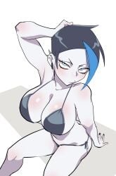 bigdumsirk bikini character_request copyright_request goth_girl large_breasts ryan_gosling tagme
