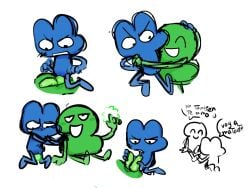 algebralien battle_for_dream_island battle_for_dream_island_again bfb bfdi bfdia dildo dildo_insertion diphallism four_(bfb) genital_slit object_shows tentacle_penis the_power_of_two tpot two_(tpot) using_powers vaginal_penetration
