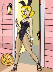 1girls bunny_girl clover_(totally_spies) female halloween halloween_costume high_heels inspector97 leotard pantyhose playboy_bunny totally_spies