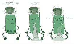 adamationz disembodied_penis inanimate_insanity object_shows osc pussy pussy_juice spread_pussy stonerobjectum tentacle_penis test_tube_(ii) translucent_body vaginal_penetration
