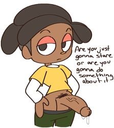 1boy animal_crossing animal_crossing_boy dark-skinned_femboy dark_skin femboy gay male male_only nintendo original_character penis simple_background tagme vilepluff villager_(animal_crossing) villain year_request