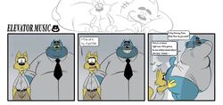 anal animal_humanoid anthro belly big_ass big_ass_(male) big_bottom big_butt bigger_male bubble_ass bubble_butt canid canine canis caught clothed clothing comic daddy_penetrated dat_ass dat_butt domestic_cat domestic_dog dumptruck_ass dumptruck_butt duo elevator english_text fat_ass fat_butt felid feline felis hi_res huge_ass huge_butt humanoid large_ass large_butt male male/male mammal massive_ass massive_butt obese obese_male oral overweight overweight_male pants_down partially_clothed plump_ass plump_butt public rimming round_ass round_butt sex size_difference small_top small_top_big_bottom smaller_male superchub text trashtoonz twink_and_daddy