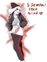 1boy 2d anthro anthro_male anthro_only artist_request asriel_dreemurr asriel_dreemurr_(god_form) blush caprine english_text exposed_penis furry furry_male furry_only goat_ears humanoid humanoid_male humanoid_only lying male male_only mammal mammal_humanoid penis russian slav solo tagme undertale undertale_(series)