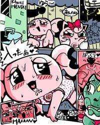 jigglypuff momopi pokemon pokemon_(species) sneasel snubbull