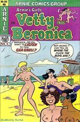 4girls alias_the_rat archie_comics betty_and_veronica betty_cooper black_hair blonde_hair breasts multiple_girls nude pussy veronica_lodge