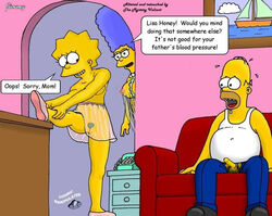 female homer_simpson human incest jimmy lisa_simpson male marge_simpson straight tagme the_simpsons yellow_body