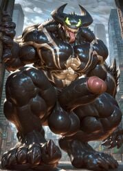 fallen venom from marvel by drvlar